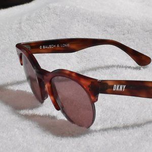 VTG DKNY Rx Half Rim Sunglasses by Bausch & Lomb